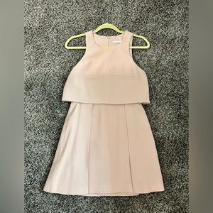 Black Halo 2 Piece Skirt and Top Set - Blush, Size 6